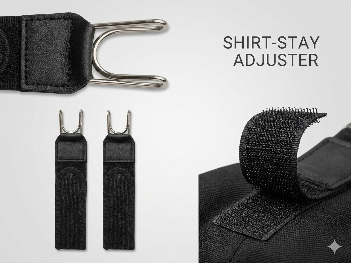 Buckle Free Hook Belt — No Pin, No Pressure, All Day Comfort