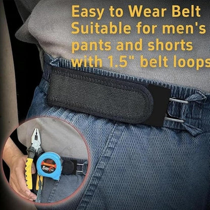 Buckle Free Hook Belt — No Pin, No Pressure, All Day Comfort